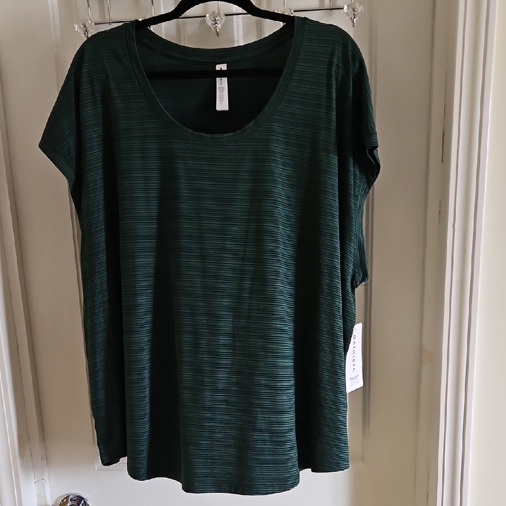 Athleta Cloudlight Stratus Striped Tee